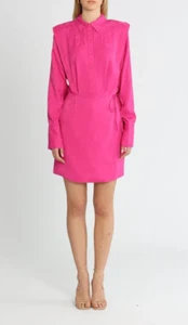 REBECCA VALLANCE Theresa Shirt Dress Preloved Size 10 AU RRP 549 WITH DEFECTS - Picture 1 of 4