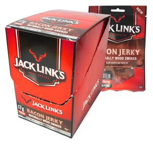 Jack Links Bacon Jerky - Wood Smoked (10 x 50g in a Display Unit) - Picture 1 of 1