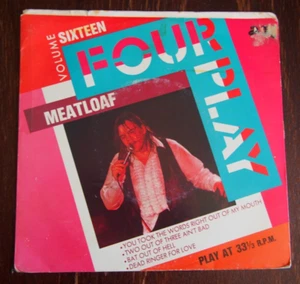 7" EP 33RPM- Meat Loaf, Four Play: Volume Sixteen -1988 Epic, Australian Release - Picture 1 of 4