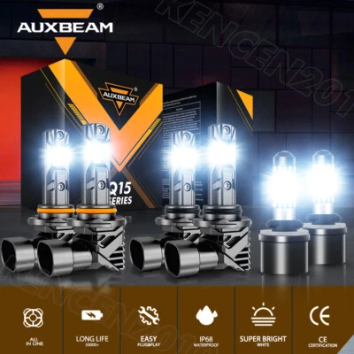 Faros LED de niebla alta baja 6500 k Canbus para Chevy Suburban 1500 2500 2001-2006 Foto 1 de 4