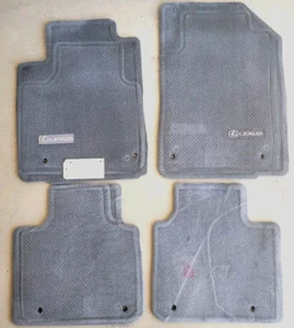 Alfombrillas originales OEM LEXUS ES350 2007-2012 4 PIEZAS ALFOMBRILLAS GRIS OSCURO DELANTERAS Y TRASERAS - Imagen 1 de 10