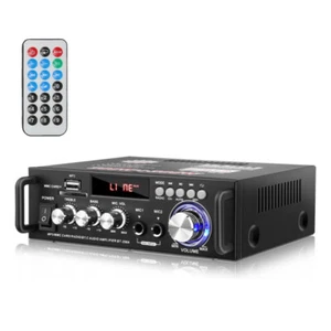 Bluetooth 600W Mini Power Audio Verstärker Amplifier HiFi Bass AMP MP3 FM USB - Bild 1 von 18