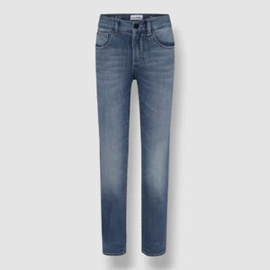 DL1961 Kids Boy's Blue Slim Whiskering Straight Brady Jeans Pants Size 6 - Picture 1 of 3