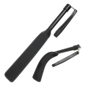 Pagaia in vera pelle di mucca Bdsm sculacciata pagaia cintura pagaia frusta fetish coltura - Foto 1 di 3