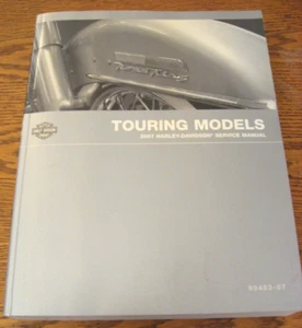 2007 Harley-Davidson TOURING SERVICE Shop MANUAL, Electra Glide Road King Xlnt - Picture 1 of 4