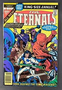 Eternals Annual (1977) #1 VF- (7.5) 1st App Tutinax Jack Kirby Art & Cover - Picture 1 of 2