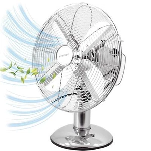 Retro Tischventilator mit Oszillation Blinara | Ventilator Tischgerät - Bild 1 von 8