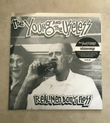 The Young and the Useless Real Men Don't 7" Vinyl NYHC Beastie Boys Cro-Mags SSD Foto 1 de 4