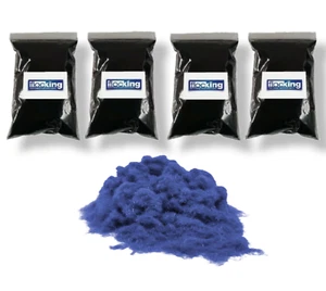 Fibras Flock 1 mm - azul real - polvo flocante - cobertura a granel 4-5 m2 - Imagen 1 de 2