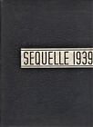 1939 Sequelle  Clarion State Teachers College Yearbook   Clarion Pa And 