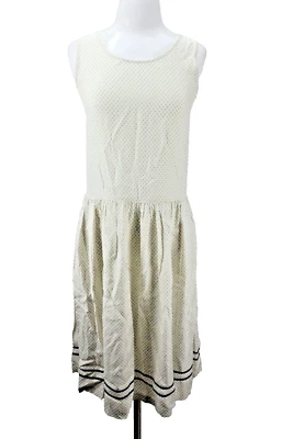 Vtg 90s y2k Esprit Drop Waist Flowy Womens Dress Geometric Blouson Sz S - Image 1 of 4