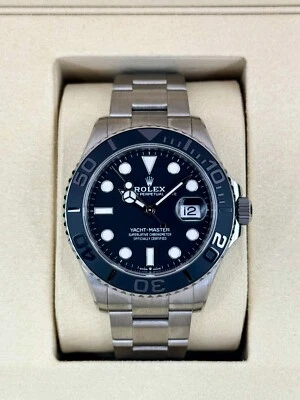NUEVO 2025 Rolex Yacht-Master 42 mm 226627 titanio esfera negra intensa Oyster Foto 1 de 4