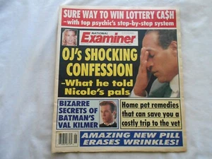NATIONAL EXAMINER-JUNE 27,1995 O.J. SIMPSON - Imagen 1 de 2