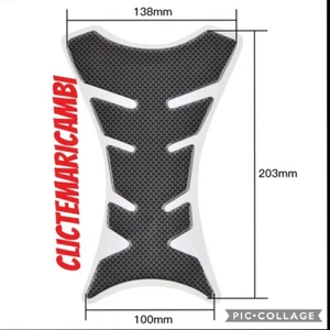 ADESIVO PARASERBATOIO PARAZIP MOTO CARBONLOOK TRIUMPH SPEED STREET TRIPLE TIGER - Imagen 1 de 2