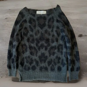 Farmers Market Mohair Sweater Women's M Black Wool Glam Boho Party Outdoors - Picture 1 of 9