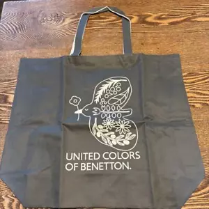 Benetton tote bag, black, Japan Exclusive Limited - Picture 1 of 3