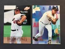 1996 Fleer Excel Base & Climbing Rocky Coppinger - Lot Of 2