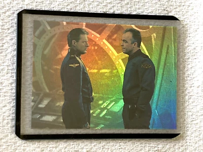 1995 Fleer Babylon 5 TV Show Prismatic Foil Trading Card #3 of 8 NM - Image 1 of 2