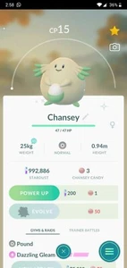 Pokémon Go ∣ Shiny Chansey - Picture 1 of 1
