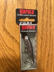 Rapala Ultralight Minnow ULM-6 Chrome NEW - Picture 1 of 1