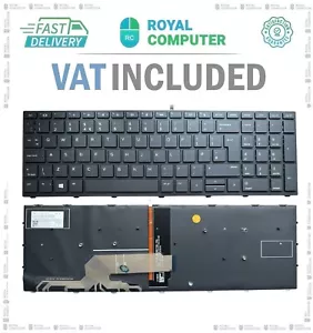 Nuevo teclado retroiluminado Reino Unido para HP Probook 450 G5 455 G5 470 G5 Series L01027-031 - Imagen 1 de 1