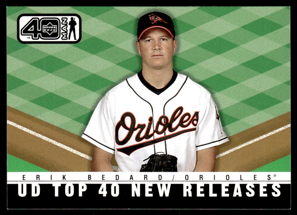2002 Upper Deck 40 Man - #1034 Erik Bedard - Image 1 of 2