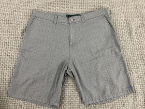 Oniell Herren Chino Shorts grau gestreift Größe 40 Freizeit klassisch Logo Skate - Bild 1 von 13