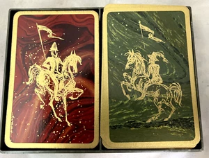 DE COLECCIÓN “CAVALIER” SELLO PLÁSTICO RECUBIERTO PUENTE CARTAS con estuche de plástico - Imagen 1 de 5