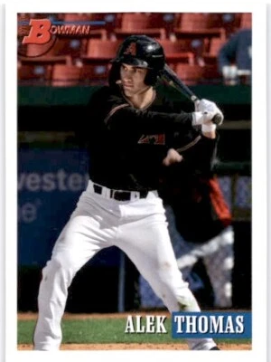 ALEK THOMAS 2021 Bowman Heritage Paper Prospect #118 Arizona Diamondbacks - Image 1 of 2