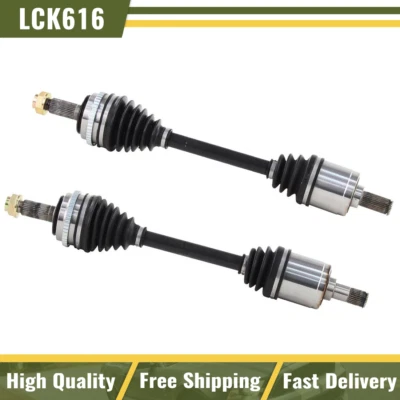 TrakMotive Front CV Axle Shafts Set of 2 Pair for Honda Prelude FWD 1990-1991 - Изображение 1 из 4