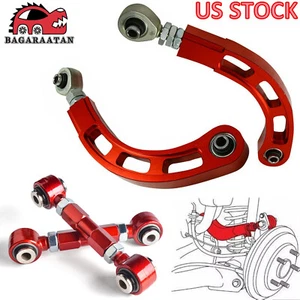 Adjustable Rear Bearing Toe Arms & Upper Camber Arm For 02-06 Mitsubishi Lancer - Picture 1 of 11