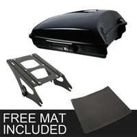 5.5'' Razor Tour-Pak Trunk Chrome 2-UP Mount Rack For Harley Touring To2009-2013 5.5'' Razor Tour-Pak Trunk Chrome 2-UP Mount Rack For Harley Touring To2009-2013