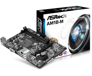 ASRock AM1B-M Mainboard | Sockel AM1 | VGA | PCI-Express | 5.1 Audio - Bild 1 von 4