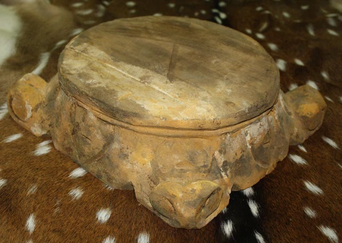 Carved Wooden PEDESTAL Base RISER ARCHITECTURAL Capital Cheese Cake Plant Stand Cover