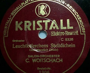 CARL WOITSCHACH "Il corteo nuziale della rosa / biglietto del coleottero luminoso" 1935 - Foto 1 di 2