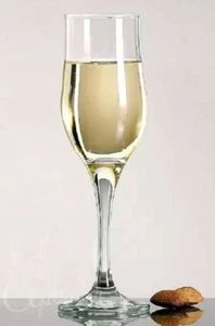 Set of 12 Classic Flute Champagne Glasses 7 Oz - Toasting Sparkling Wine/Wedding - Picture 1 of 3