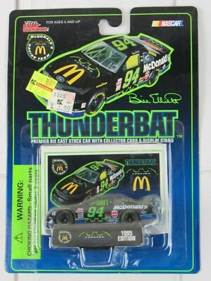 Racing Champions 1995 Edición Thunderbat Bill Elliott #94 McDonalds Negro Foto 1 de 4