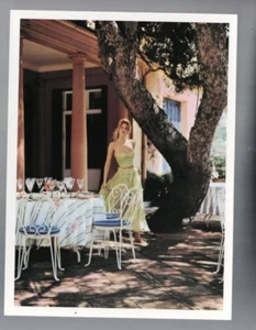 CHANEL BOUTIQUE 1994-95 COLLECTION CROISIERE , oversize postcard, AT THE CAFE - Picture 1 of 1