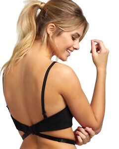Set of 3 Low Back Bra Converter Extender 2 Hooks with Elastic Extensions