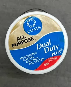 Coats & Clark Dual Duty Plus Sewing Thread 500 Yds T5 Copenhagen ART.235 (Open) - Picture 1 of 3