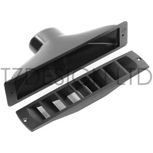 45 mm (1") Salida de ventilación universal Demister para tablero de descongelación, kit de carreras de rally calentador coche - Imagen 1 de 3