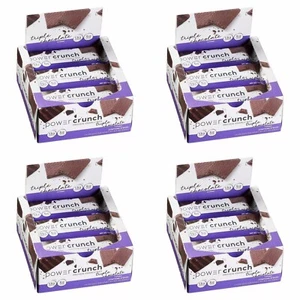 4 PACK - Power Crunch Protein Energy Bar Flavor Triple Chocolate 1.4 oz, 12 ct - Picture 1 of 8