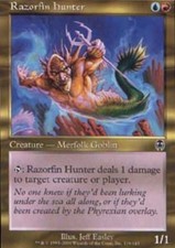 4x Razorfin Hunter ~ Near Mint Apocalypse MTG Magic x4 4 UltimateMTG Playset Mul