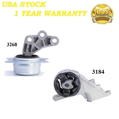 2 piezas montaje transmisión apto para Chevrolet Malibu 2004-2007 2,2 L Foto 1 de 4