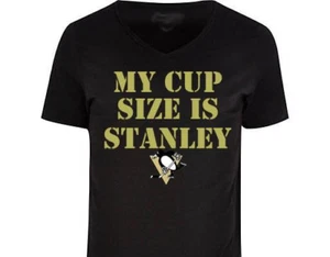 Stanley Cup Pittsburgh Penguins NHL Hockey size Champions Champs t-shirt  - Picture 1 of 1