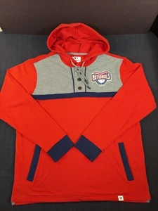 Camisa con capucha de los Washington Nationals Fanatics para hombre manga larga roja - Imagen 1 de 15