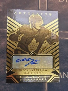 Mitch Marner 2019-20 Artifacts Aurum Signatures Auto S/N 07/13 - Picture 1 of 6