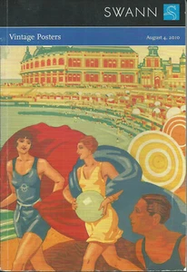 SWANN VINTAGE POSTER World War Mather Beach Resorts Ocean Liners Catalog 2010 - Picture 1 of 1