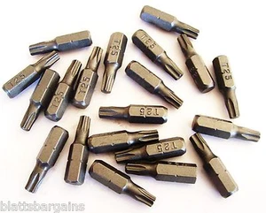 20 ENKAY 1" T25 TORX STAR SCREW BITS SCREWDRIVER DRILL TIPS 3366 - Picture 1 of 1