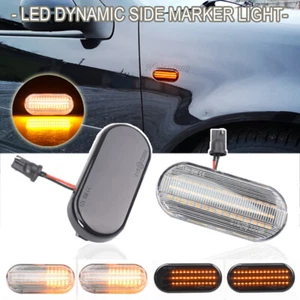 For Ford C-Max Fiesta Focus Fusion Galaxy LED Dynamic Side Marker Light Blinker - Picture 1 of 44